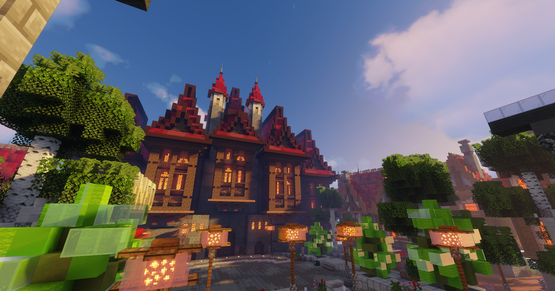 MineMC Hero Background